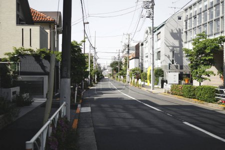 Téléchargez les photos : Quartier résidentiel à Tokyo, Japon. - en image libre de droit