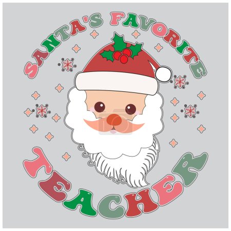 Ilustración de Diseño de camiseta de Navidad, archivo de diseño de camiseta de Navidad - Imagen libre de derechos
