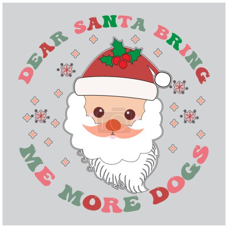 Ilustración de Diseño de camiseta de Navidad, archivo de diseño de camiseta de Navidad - Imagen libre de derechos