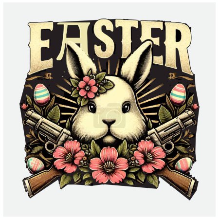 Camiseta de Pascua Diseño, Camiseta de Pascua Archivo de diseño