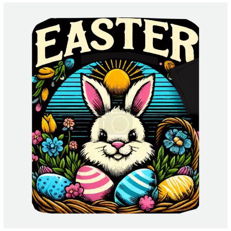 Camiseta de Pascua Diseño, Camiseta de Pascua Archivo de diseño
