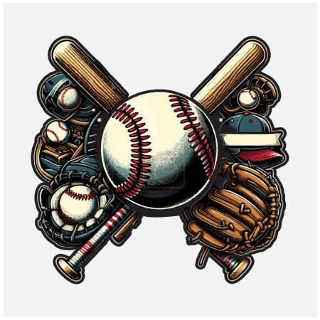 Conception de t-shirts de baseball, idées de conception de t-shirts de baseball