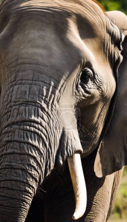 Foto de El Majestuoso Elefante Guardián de la Sabana - Imagen libre de derechos