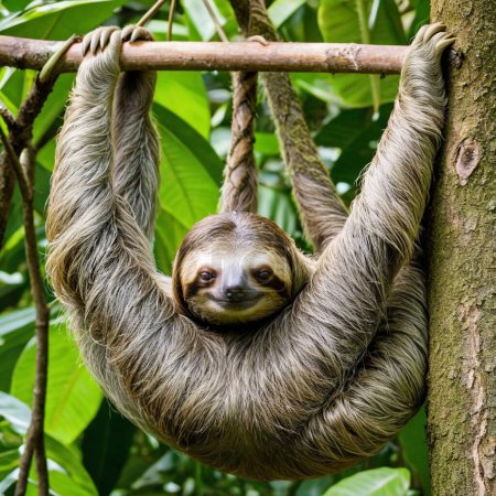 The Tranquil World of Sloths Nature Slow Motion Wonders