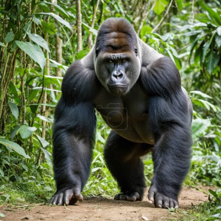 Gorilles Gardiens de la forêt tropicale africaine