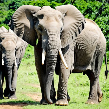 Éléphants Gardiens de la nature