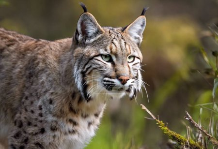 Foto de El depredador sigiloso explorando el mundo Bobcat - Imagen libre de derechos