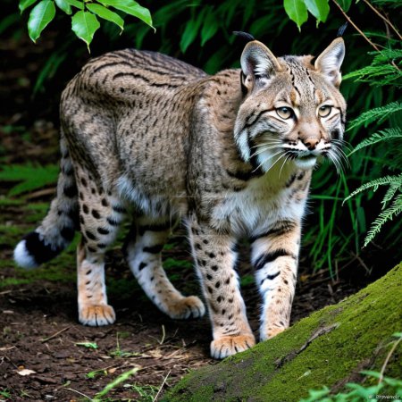 El depredador sigiloso explorando el mundo Bobcat