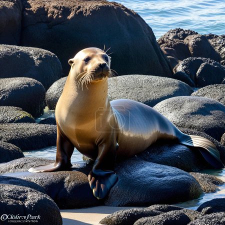 Téléchargez les photos : Protéger les merveilles côtières La conservation des mammifères marins - en image libre de droit