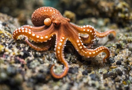 Téléchargez les photos : Le maître de camouflage de pieuvre insaisissable - en image libre de droit