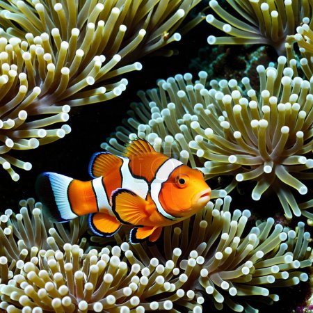 Colores del arrecife La fascinante vida de los peces payaso y sus socios de coral