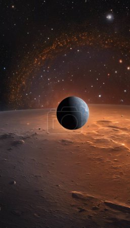 Foto de Mercurio El Mensajero Rápido del Sistema Solar - Imagen libre de derechos
