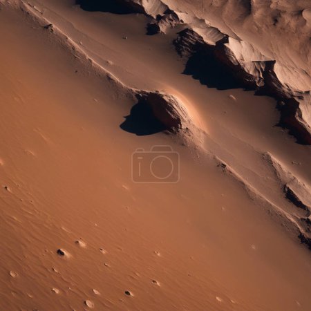 Explorer la planète rouge Mars et ses mystères