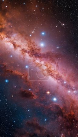 Photo for Stellar Symphony Exploring the Cosmic Marvels of the Galaxy - Royalty Free Image
