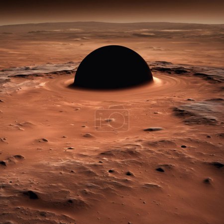 Explorer la planète rouge Mars et ses mystères