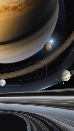 Saturn The Majestic Ringed Planet