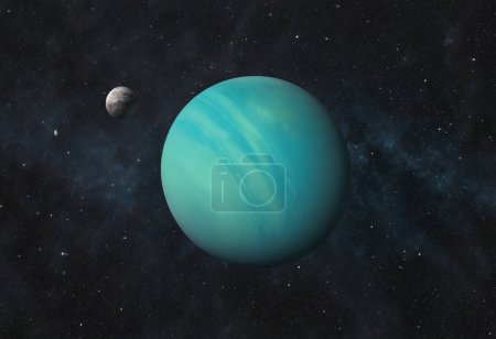 Foto de Urano el misterioso gigante de hielo - Imagen libre de derechos