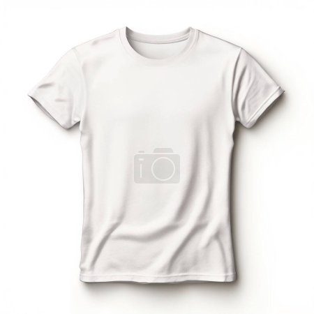 Présentant des maquettes simples de T-shirt blanc d'élégance pour la mode personnalisable