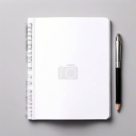Lienzo creativo Libro en blanco Mockups para proyectos versátiles de escritura y diseño