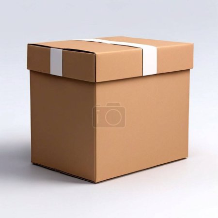 Mockups de caja en blanco personalizables y resistentes para necesidades de embalaje versátiles
