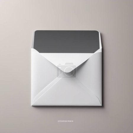 Professional and Sleek Blank Envelope Mockups for Custom Correspondence