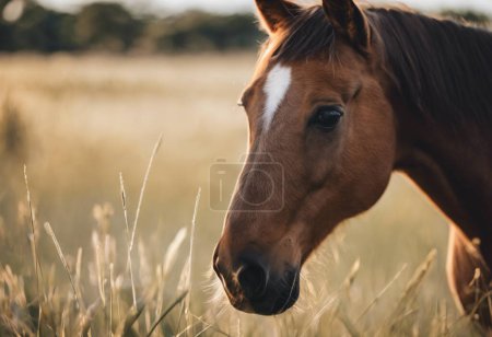 Grass Horse Mammal Animal Head