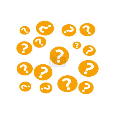 Photo for Question mark  vector and question background - Royalty Free Image