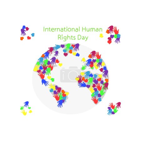 Photo for International Human Rights Day vector - Royalty Free Image