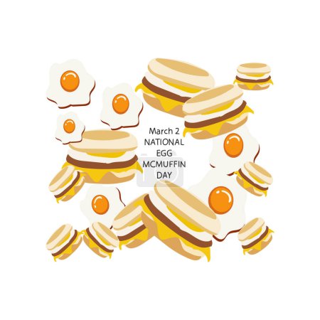 Photo for NATIONAL EGG MCMUFFIN DAY - Royalty Free Image