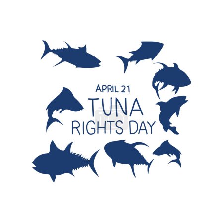 Photo for Tuna rights day vector - Royalty Free Image