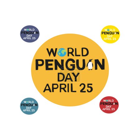 wolrd pingüino día 25 de abril 