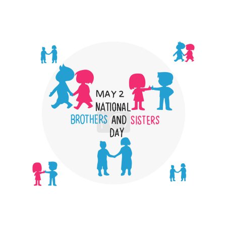 Photo for NATIONAL BROTHERS AND SISTERS DAY - Royalty Free Image