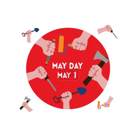 MAY DAY International labor day