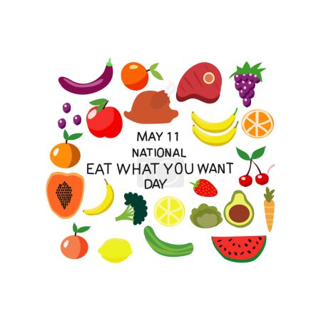 NATIONAL EAT WHAT YOU WANT DAY
