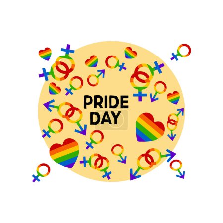 vector pride day pride month