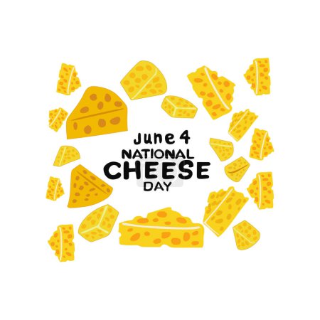 NATIONAL CHEESE DAY vector
