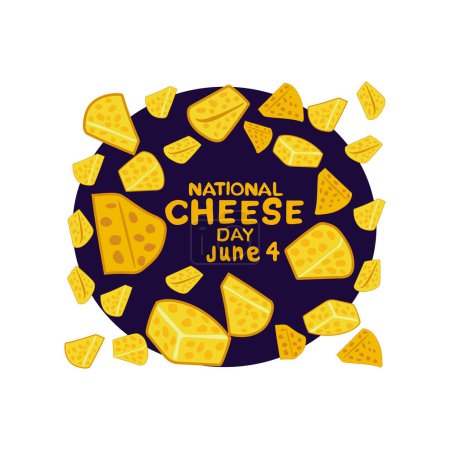NATIONAL CHEESE DAY vector