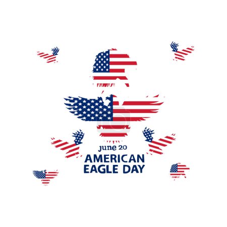 Photo for American Eagle day  vector - Royalty Free Image