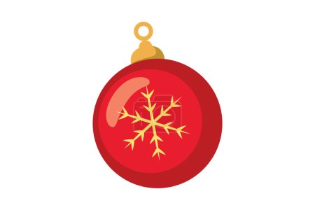 Téléchargez les illustrations : Sticker Décoration de Noël Boule Lumière - en licence libre de droit