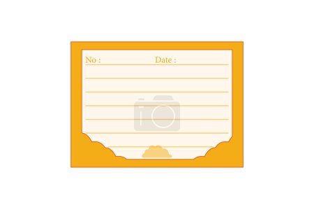 Téléchargez les illustrations : Papier autocollant Notes Autocollant Design - en licence libre de droit
