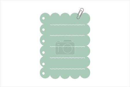 Ilustración de Notas adhesivas Papel Pegatina Diseño - Imagen libre de derechos