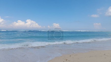 Foto de Ondas de playa en Bali - Indone - Imagen libre de derechos