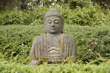 Photo for A Japanese Buddha statue in the garden - Royalty Free Image