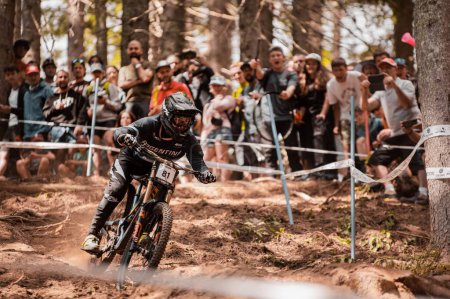 Photo for Downhill World Championships Les Gets France Mountainb - Royalty Free Image