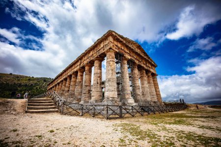 Photo for The Doric temple of Segesta in Segesta, Sicily, Italy - Royalty Free Image