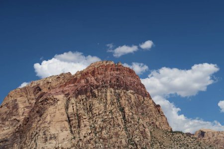 Foto de Una hermosa escena del Parque Estatal Red Rock Canyon en Las Vegas, Nevada, EE.UU. - Imagen libre de derechos