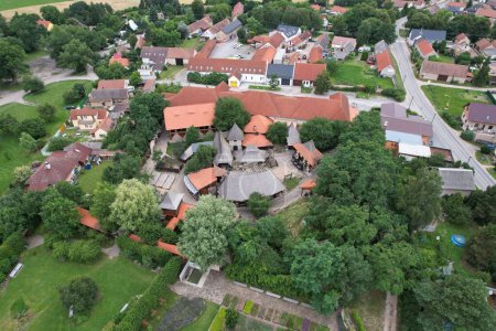 Foto de Una vista aérea del paisaje urbano en la República Checa - Imagen libre de derechos