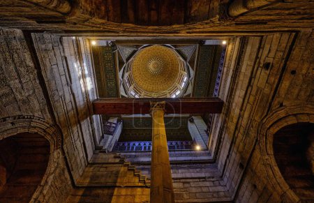 Foto de El interior del famoso nilómetro de El Cairo en Egipto - Imagen libre de derechos
