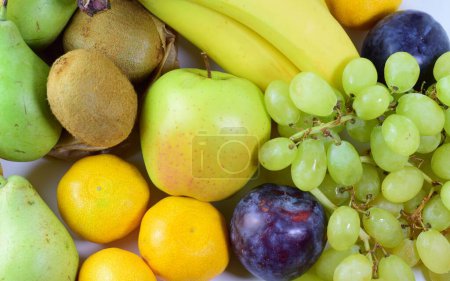 Téléchargez les photos : Un gros plan de fruits bénéfiques avec des propriétés saines pour notre corps - en image libre de droit
