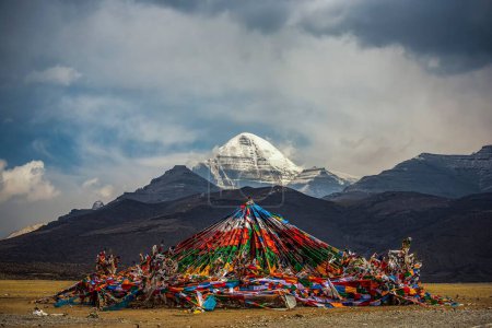 Photo for The Mount Kailash in Taqin County, Ali Prefecture, Tibet, China - Royalty Free Image